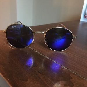 Round Metal Classic Ray Ban Sunglasses